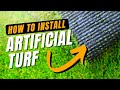 How to Install Artificial Turf | A DIY How To Guide