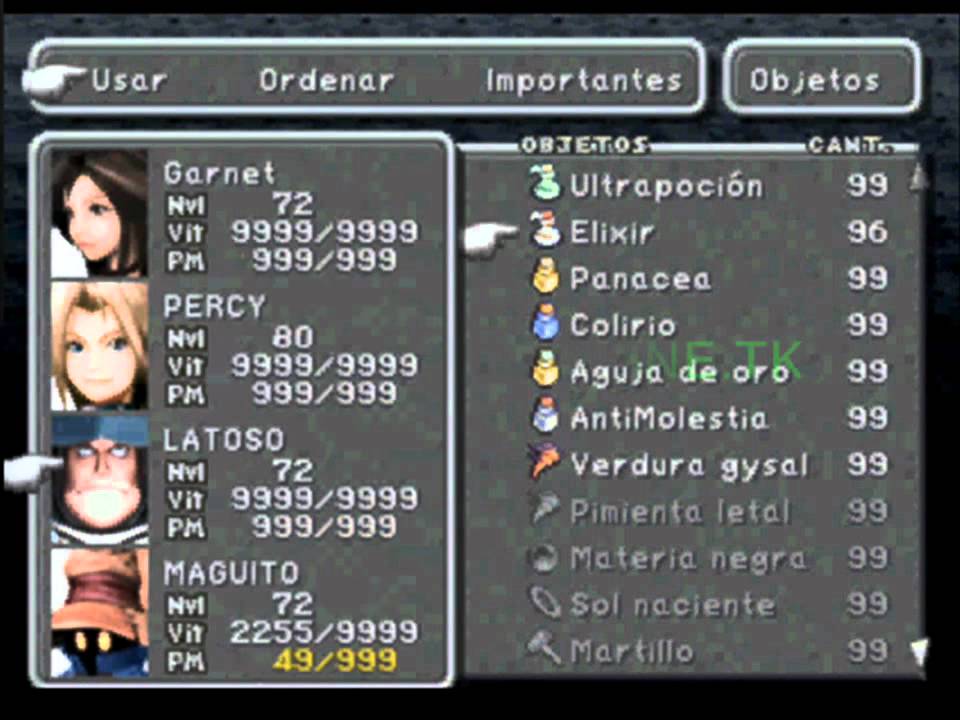 guardar final fantasy viii pc trainers para