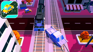 Taxi Run - New Big Update Crazy Driver Train All Levels Cars Gameplay Walkthrough (Android/IOS)