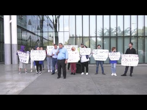 \"ნუ ანგრევთ ეკონომიკას\" - ბავშვთა გასართობი ცენტრის წარმოამდგენლების მორიგი აქცია