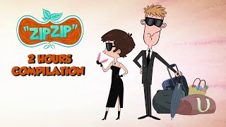 Mr. & Mrs. Livingstone | Zip Zip | 2 hours COMPILATION Season 2 | Cartoon for kids