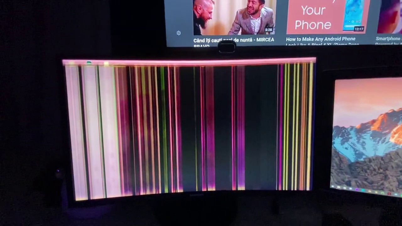 Samsung Monitor Problem YouTube