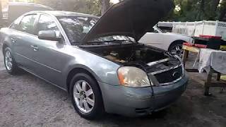 Starting Tear Down On the $200 Ford Five Hundred 3 0 Duratec Engine part 1