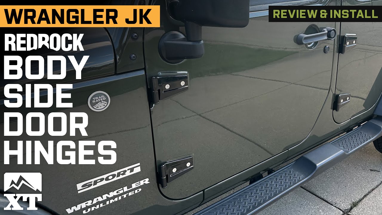 RedRock Jeep Wrangler Replacement Body Side Door Hinges J166664