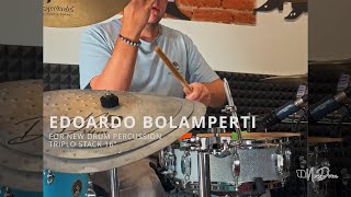 TRIPLO STACK 16 - EDOARDO BOLAMPERTI PERFORMANCE - NEW DRUM PERCUSSION