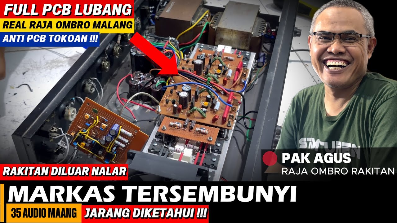 REAL OMBRO ANTI PCB TOKOAN ‼️😱, Markas Rahasia Produksi 35 Audio Malang Bongkar Total 🔥