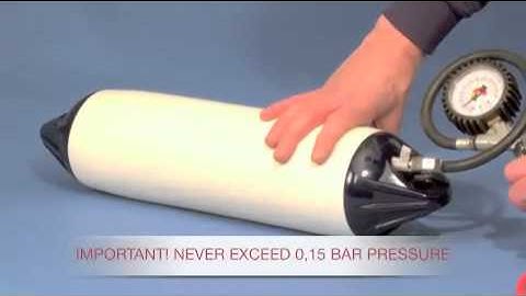 How to inflate buoys from Polyform Norway