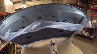 Second Skin Spectrum Liquid Sound Deadening Sprayed On Hood