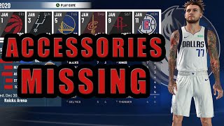 How to fix missing accessories after using NBA 2K21 tools