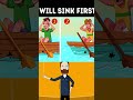 🚤 Who Will Sink First? 99% Get This Boat Riddle Wrong!🧐 Riddle #RiddleMeThis #ObservationSkills