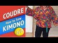 Comment coudre un Kimono 🌺🙂👚How to Sew Kimono 2/2