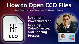 How to Open CCO Files (CyberLink Color Correction Preset)