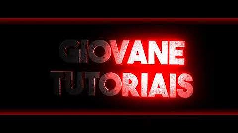 A Mais Nova Intro 3D Do Canal Em 4K !