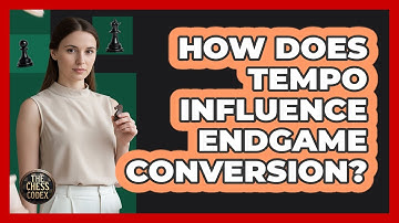 How Does Tempo Influence Endgame Conversion?