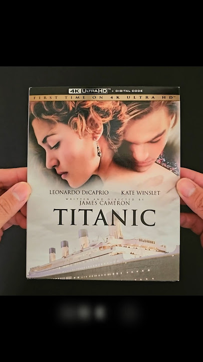 Titanic 4k UltraHD Blu-ray Unboxing