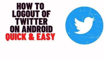 how to logout of twitter on android 2024