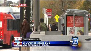D.C. students mob Metro bus