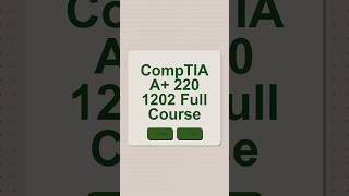 CompTIA A+ 220-1202 Certification Course [Core 2 Full Playlist] #comptia #comptiaaplus