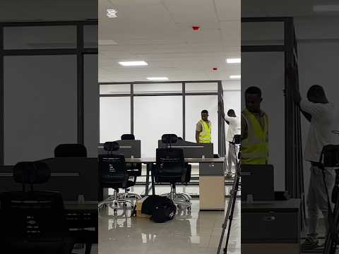 Walk with us through a fitout and remodelling of an office space #construction #ghana