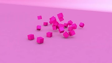 4Music Cubes Ident - Advanced 3D Animation