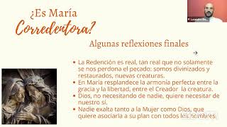 ¿Es María Corredentora? Temas de Mariología.
