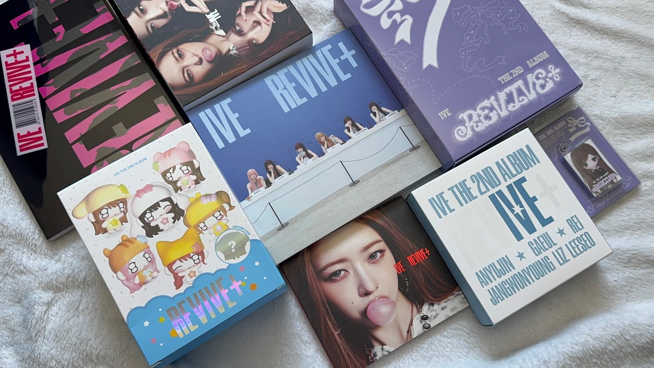Ive 2nd Full Album REVIVE+ Unboxing - YouTube