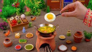 Miniature Anda Ghotala Recipe Special Anda Ghotala Tiny Foodkey