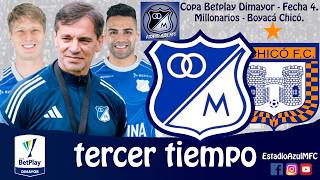 TERCER TIEMPO: MILLONARIOS 2 - BOYACÁ CHICÓ 2, FECHA 4, COPA BETPLAY DIMAYOR 23/05/2026
