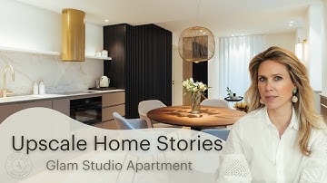 House Tour: Glam Studio Apartment in Switzerland | Interior Design Zürich