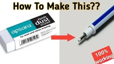 How To Make Tombow Mono Zero Eraser At Home||Easy Step By Step#video#eraser #tutorial#youtube#viral