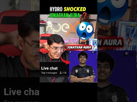 Hydro SHOKED BY JONATHAN AURA @JONATHANGAMINGYT #trending #hydroislive #jonathanfans #shorts