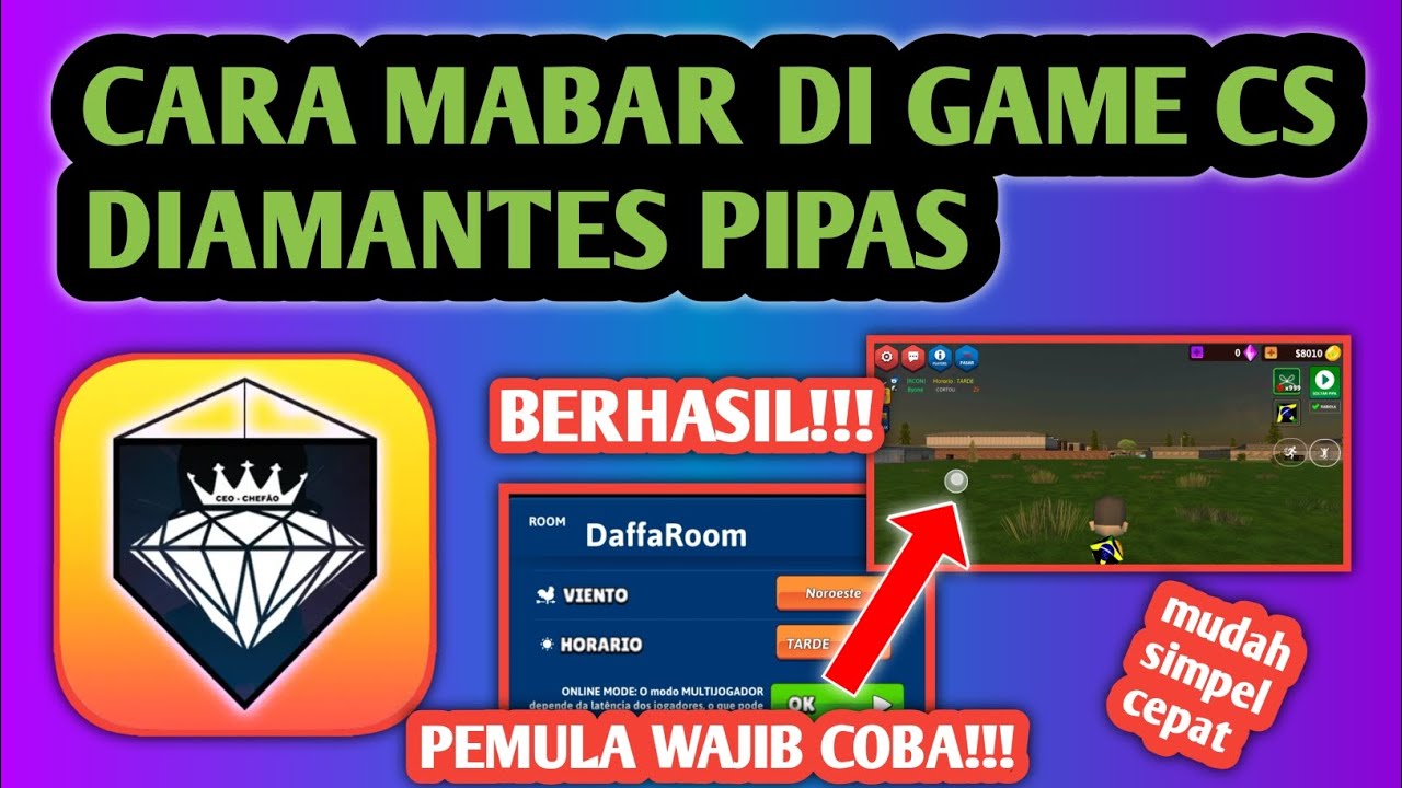Cara Mabar Game Diamante Pipas Cara main diamante pipas YouTube
