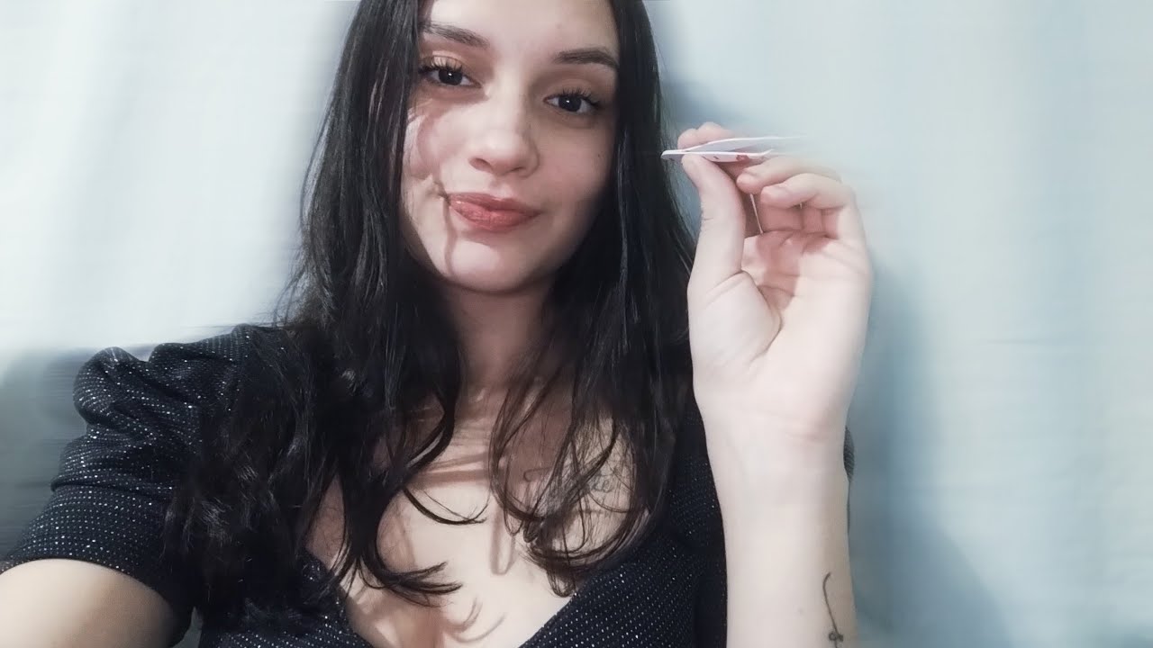 ASMR - FAZENDO SUA SOBRANCELHA