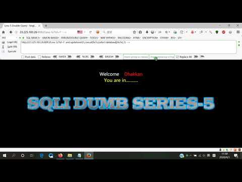 SQLi Labs 靶场第五关