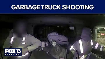 Dashcam video released in garbage truck shooting