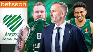 Pilni batai smėlio: kur dingo „Žalgirio“ gynyba ir tušti Brazdeikis su Lo | Širdyje 💚🤍