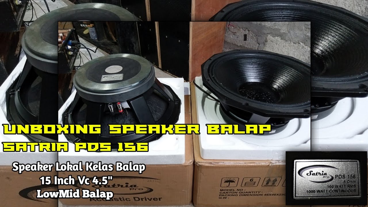 Speaker Satria Pds 156