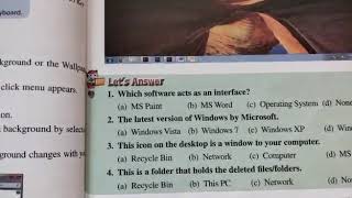 Class-4 ch-2 GUI Operating System- Desktop Management (exercise)