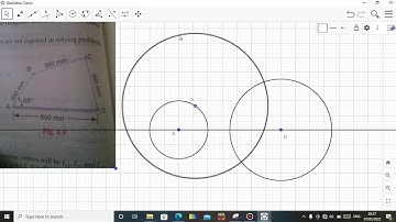 Four Bar Mechanism in Geogebra