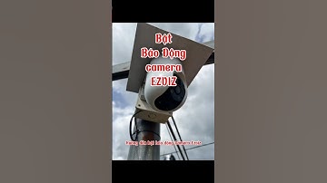 Bật báo động camera Ezviz Phần 3Áp dụng với camera Ezviz có hỗ trợ Loa đàm thoại 2 chiều