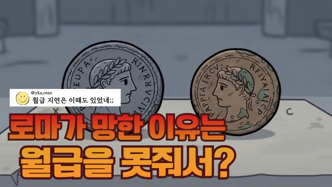 로마 제국은 전쟁이 아니라 ‘월급’ 때문에 망했다