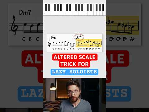 Altered Scale Trick for Lazy Soloists (so good 🤤)