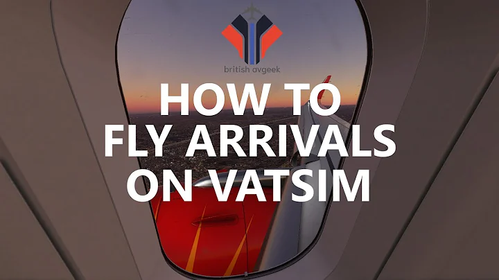 MSFS 2020 | How to fly Arrivals on VATSIM - Basic Tutorial Series to Help you Get Started! [4K]