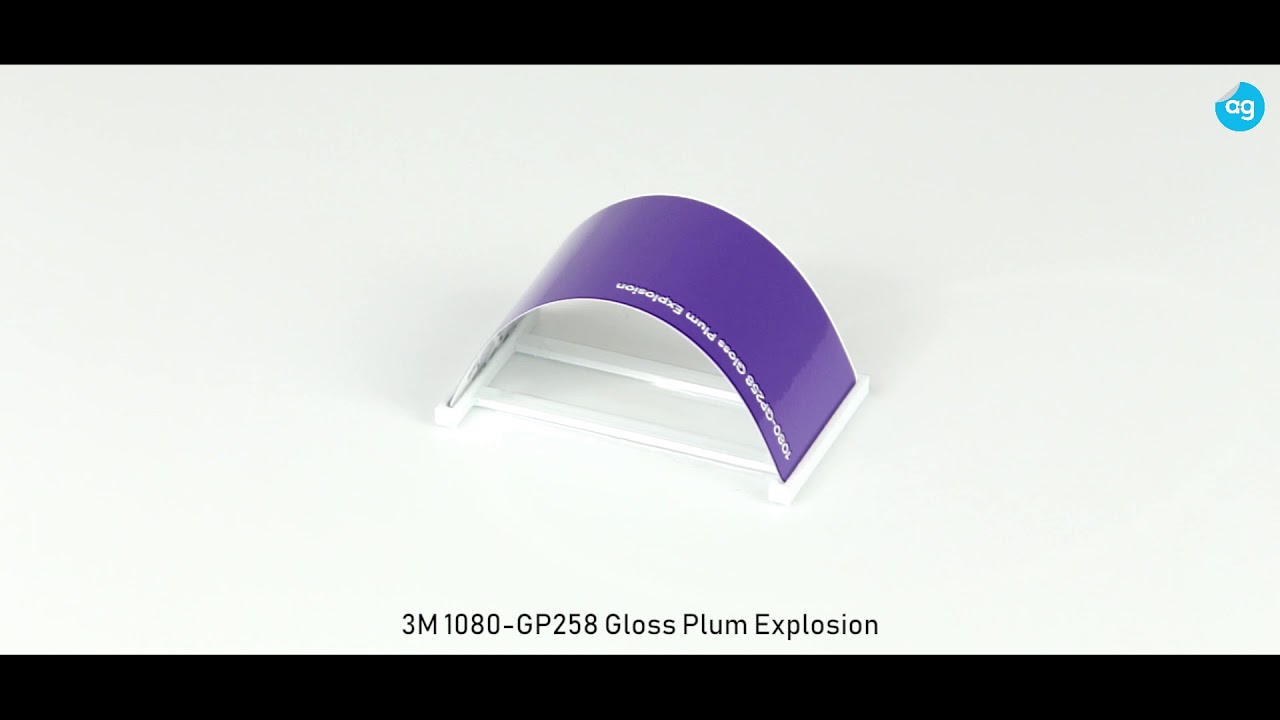 3M 1080-GP258 Gloss Plum Explosion