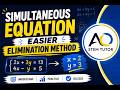 elimination method explained