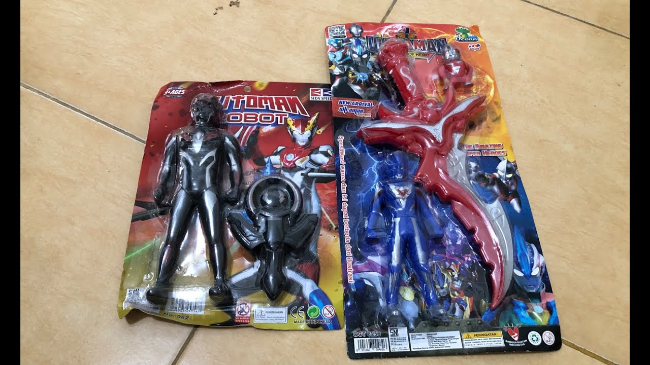 SERU BANGET! Unboxing Mainan Ultraman Robot & Pedang Ultraman Victory Legend!