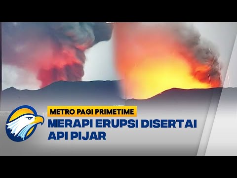 Gunung Marapi Kembali Erupsi Disertai Api Pijar