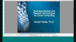 Business Models and Needed Technologies for Cloud Computing