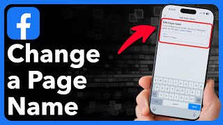How To Change Facebook Page Name