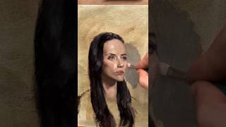 Portrait Painting From Life. 3 hours in 1 minute #oilpainting #portrait #portraitpainting
